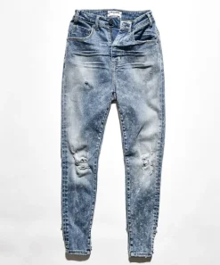 Denim Jeans|ONE TEASPOON Blue Society Freebirds Ii Super High Waist Skinny Jeans