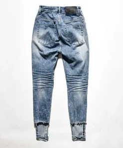 Denim Jeans|ONE TEASPOON Blue Society Freebirds Ii Super High Waist Skinny Jeans
