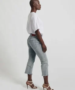 Denim Jeans|ONE TEASPOON Blue Storm Kicks Low Waist Kick Flare Jeans