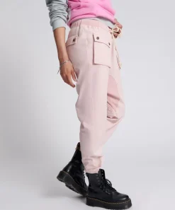 Bottoms|ONE TEASPOON Blush Cargo Cadet Pants