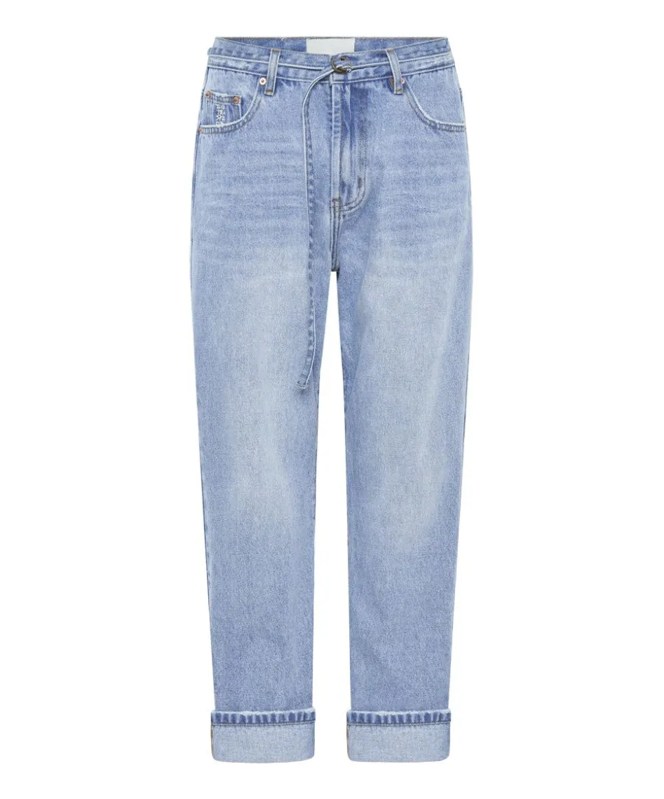 Denim Jeans|ONE TEASPOON Bolt Blue Bandit Low Waist Boyfriend Jeans