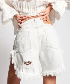 Denim Shorts|ONE TEASPOON Brando Frankies Long Length Shorts