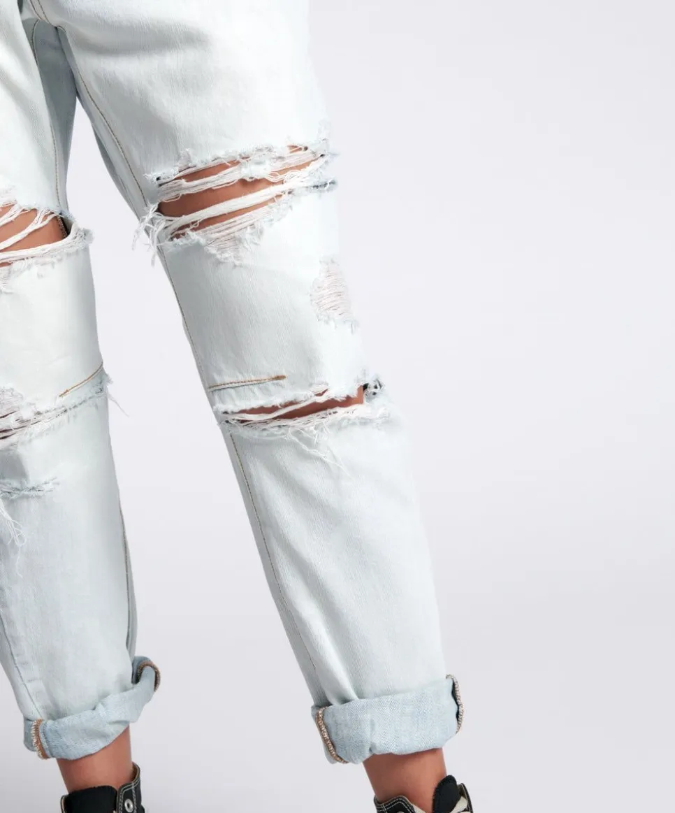 Denim Jeans|ONE TEASPOON Brando Trashed Saints Boyfriend Jeans
