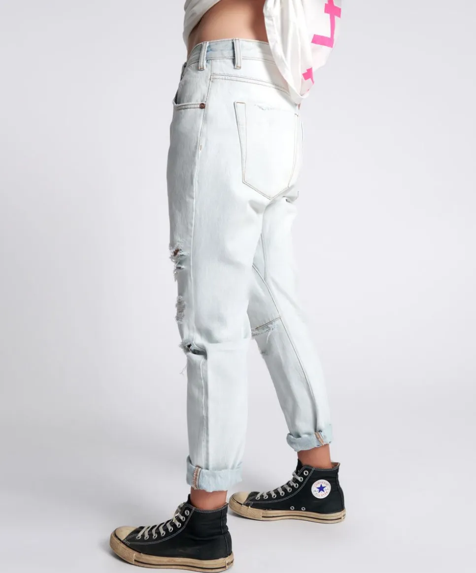 Denim Jeans|ONE TEASPOON Brando Trashed Saints Boyfriend Jeans