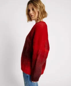 Knitwear|ONE TEASPOON Burning Sunset Ombre Knit Sweater