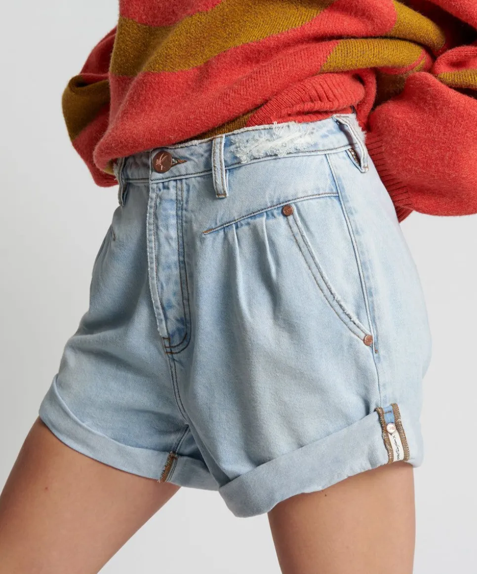 Denim Shorts|ONE TEASPOON Casanova Streetwalker High Waist Denim Shorts