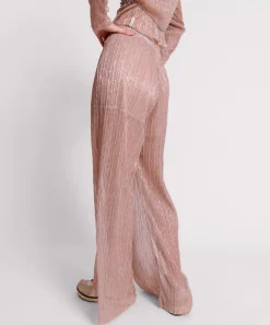 Bottoms|ONE TEASPOON Celestial Rose Plisse Palazzo Pants
