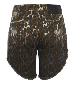 Denim Shorts|ONE TEASPOON Cheetahhh Frankies Long Length Denim Shorts