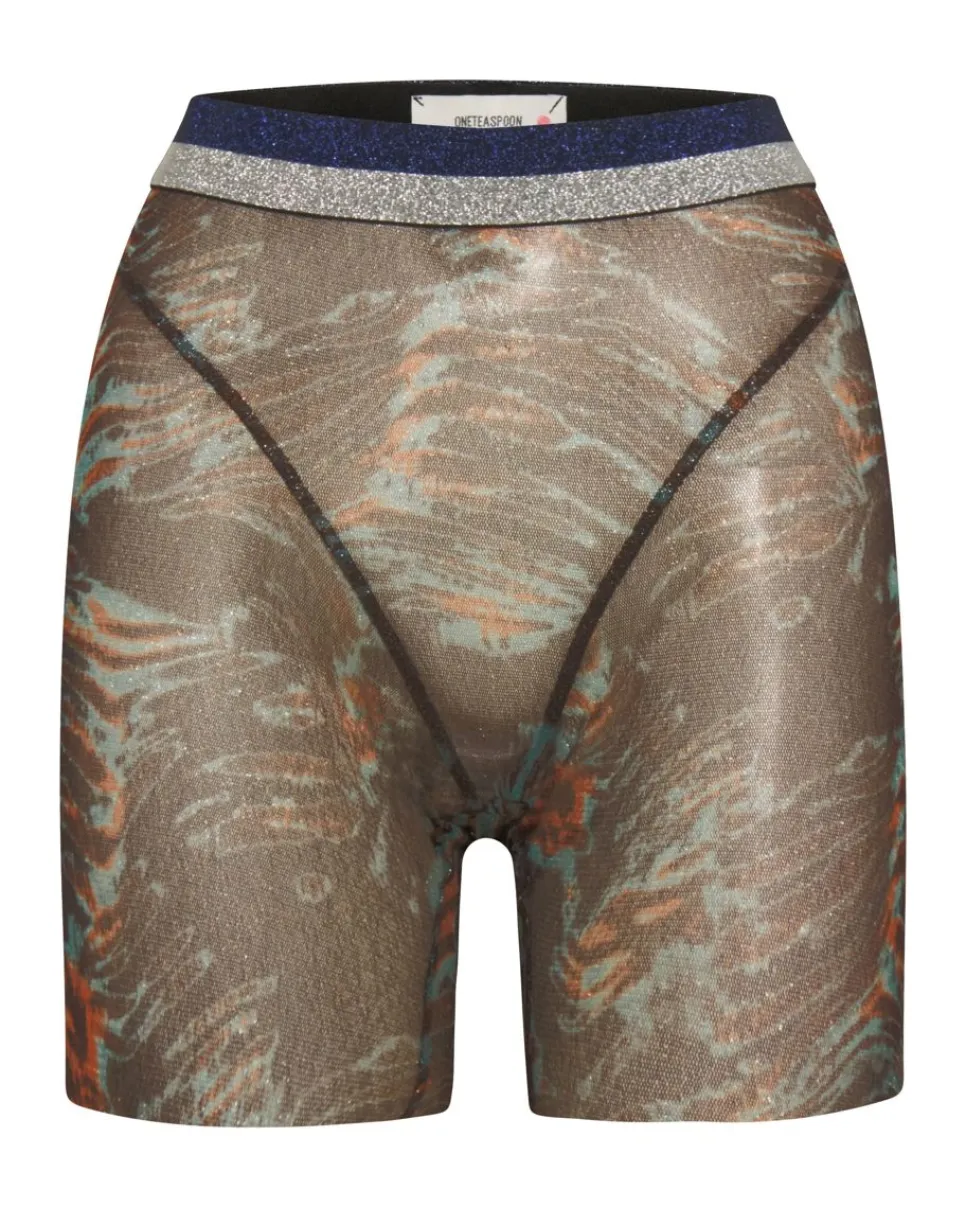 Bottoms|ONE TEASPOON Chromatic Bike Shorts