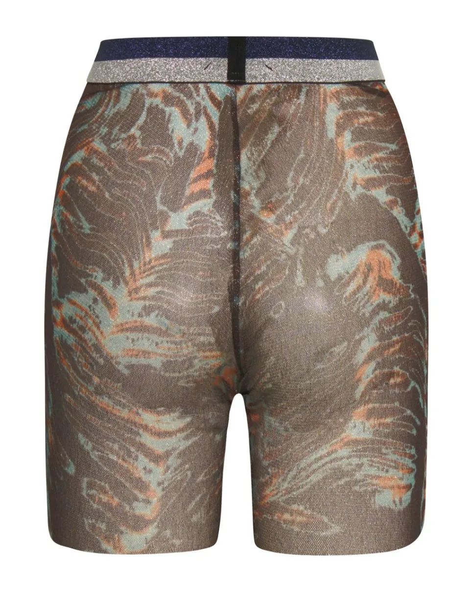 Bottoms|ONE TEASPOON Chromatic Bike Shorts