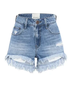 Denim Shorts|ONE TEASPOON Ciao Blue Bonitas High Waist Denim Shorts