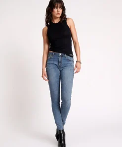 Denim Jeans|ONE TEASPOON Classic Blue Freebirds Ii High Waist Skinny Jeans