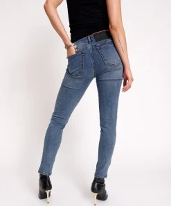 Denim Jeans|ONE TEASPOON Classic Blue Freebirds Ii High Waist Skinny Jeans
