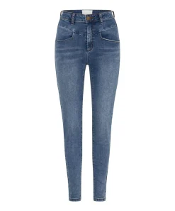 Denim Jeans|ONE TEASPOON Classic Blue Preachers High Waist Skinny Jeans