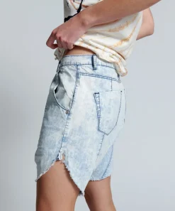 Denim Shorts|ONE TEASPOON Classic Chambray Luxe Harem Shorts