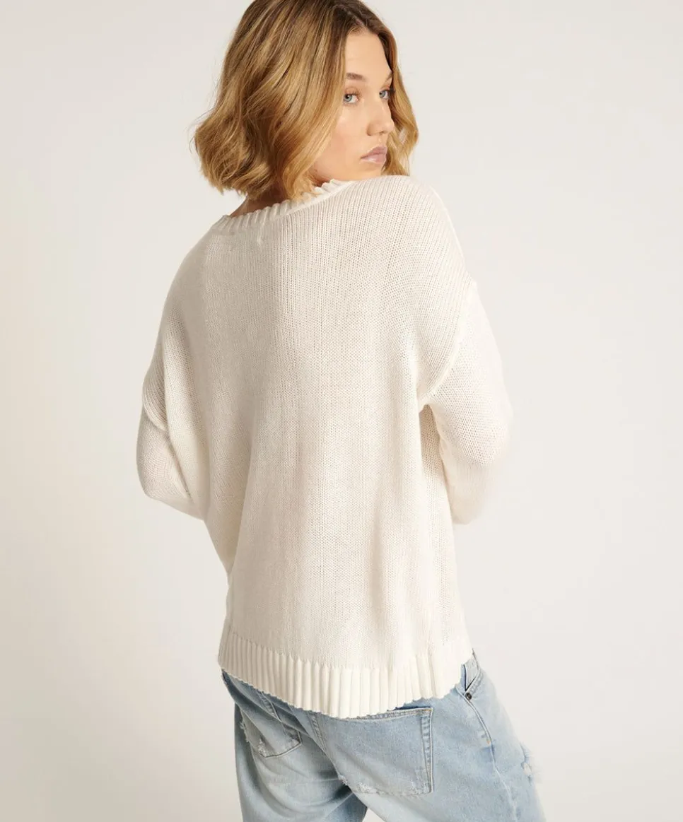 Knitwear|ONE TEASPOON Classic Pocket Chunky Knit Sweater