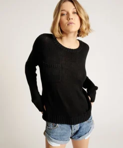Knitwear|ONE TEASPOON Classic Pocket Chunky Knit Sweater