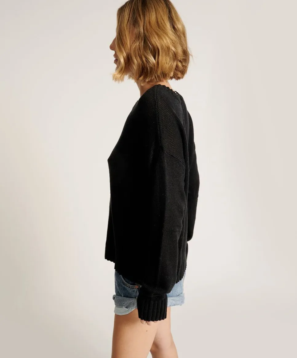 Knitwear|ONE TEASPOON Classic Pocket Chunky Knit Sweater