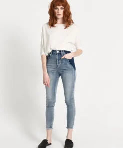 Denim Jeans|ONE TEASPOON Cobaine Freebirds Ii Super High Waist Skinny Jeans