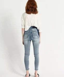 Denim Jeans|ONE TEASPOON Cobaine Freebirds Ii Super High Waist Skinny Jeans