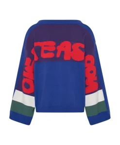 Knitwear|ONE TEASPOON College Graffiti Knit Sweater