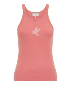 Tees & Tanks|ONE TEASPOON Coral Rib Singlet