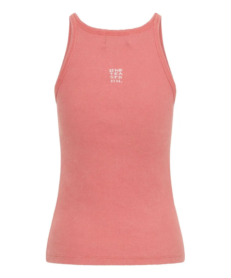 Tees & Tanks|ONE TEASPOON Coral Rib Singlet