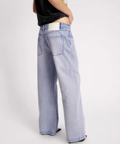 Denim Jeans|ONE TEASPOON Cupid Blue Low Riders Low Waist Wide Leg Jeans