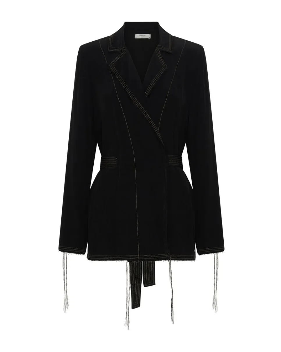 Jackets|ONE TEASPOON Cupro Expedition Blazer