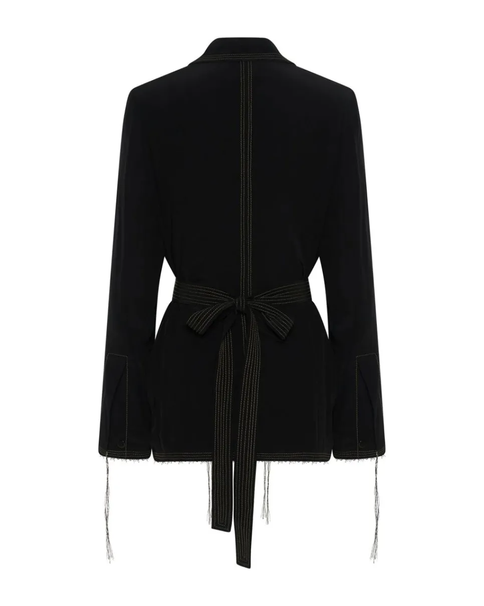 Jackets|ONE TEASPOON Cupro Expedition Blazer