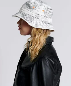 Accessories|ONE TEASPOON Cymatic Denim Bucket Hat