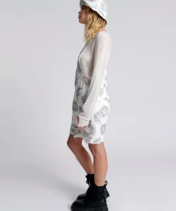 Denim Jumpsuits|ONE TEASPOON Cymatic Pini Denim Playsuit