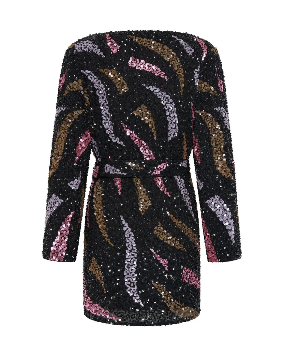 Mini Dresses|ONE TEASPOON Delusion Hand Beaded Wrap Dress