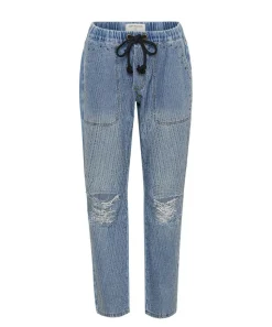 Denim Jeans|ONE TEASPOON Desert Jewel Shabbies Drawstring Boyfriend Jeans