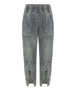 Denim Jeans|ONE TEASPOON Dirty Blue Denim Flight Pants