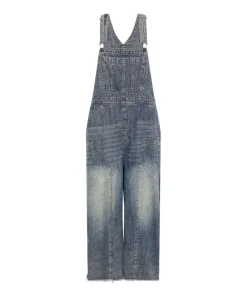 Denim Jumpsuits|ONE TEASPOON Dirty Blue Stanton St Skater Denim Overalls