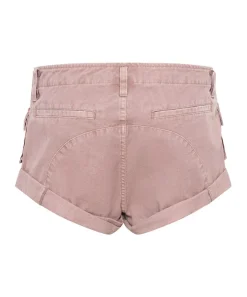 Bottoms|ONE TEASPOON Dirty Rose Cadet Bandits Low Waist Shorts