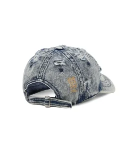 Accessories|ONE TEASPOON Distressed Denim Cap