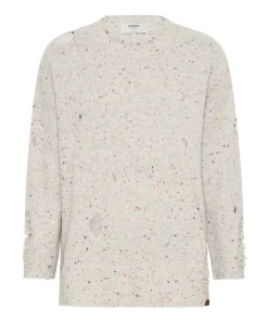 Knitwear|ONE TEASPOON Distressed Fisherman Knit Sweater