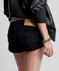 Denim Shorts|ONE TEASPOON Double Black Bandits Denim Shorts