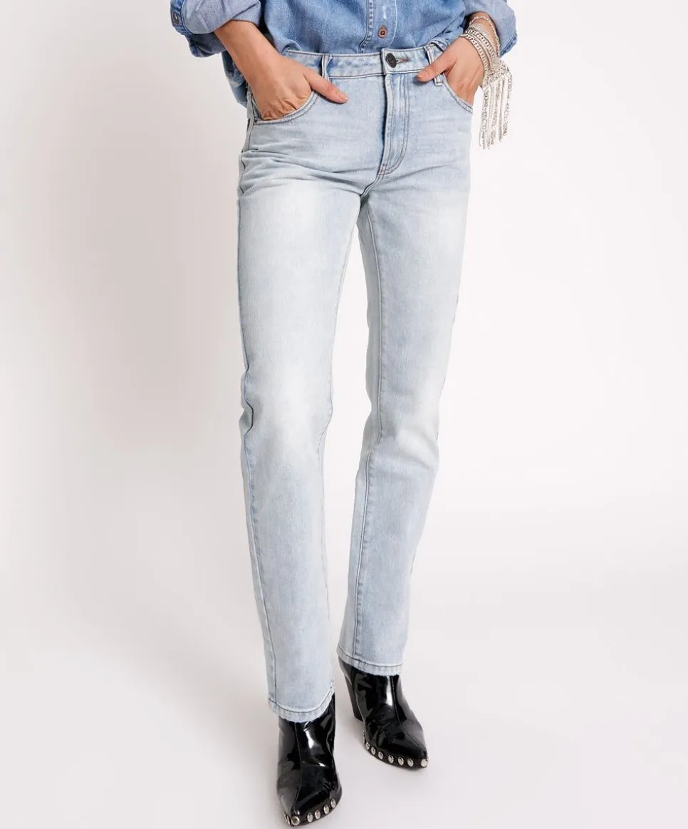 Denim Jeans|ONE TEASPOON Dream Truckers Low Waist Straight Leg Jeans