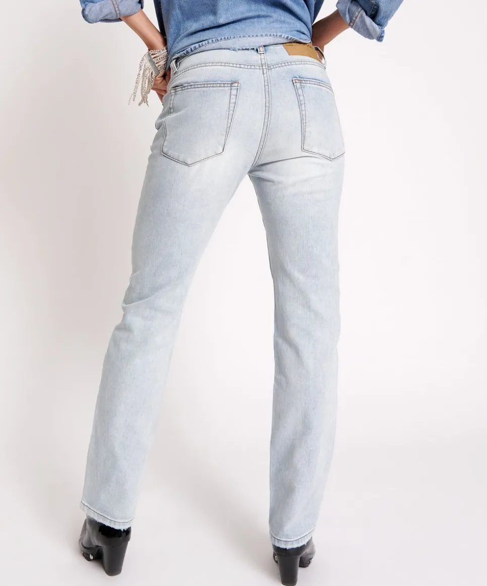Denim Jeans|ONE TEASPOON Dream Truckers Low Waist Straight Leg Jeans