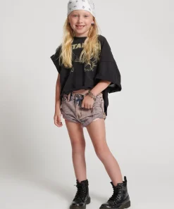 Clothing|ONE TEASPOON Dusty Kids Bandit Denim Shorts