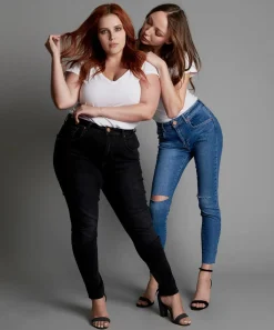 Denim Jeans|ONE TEASPOON Faded Black Freebirds Ii Super High Waist Skinny Jeans