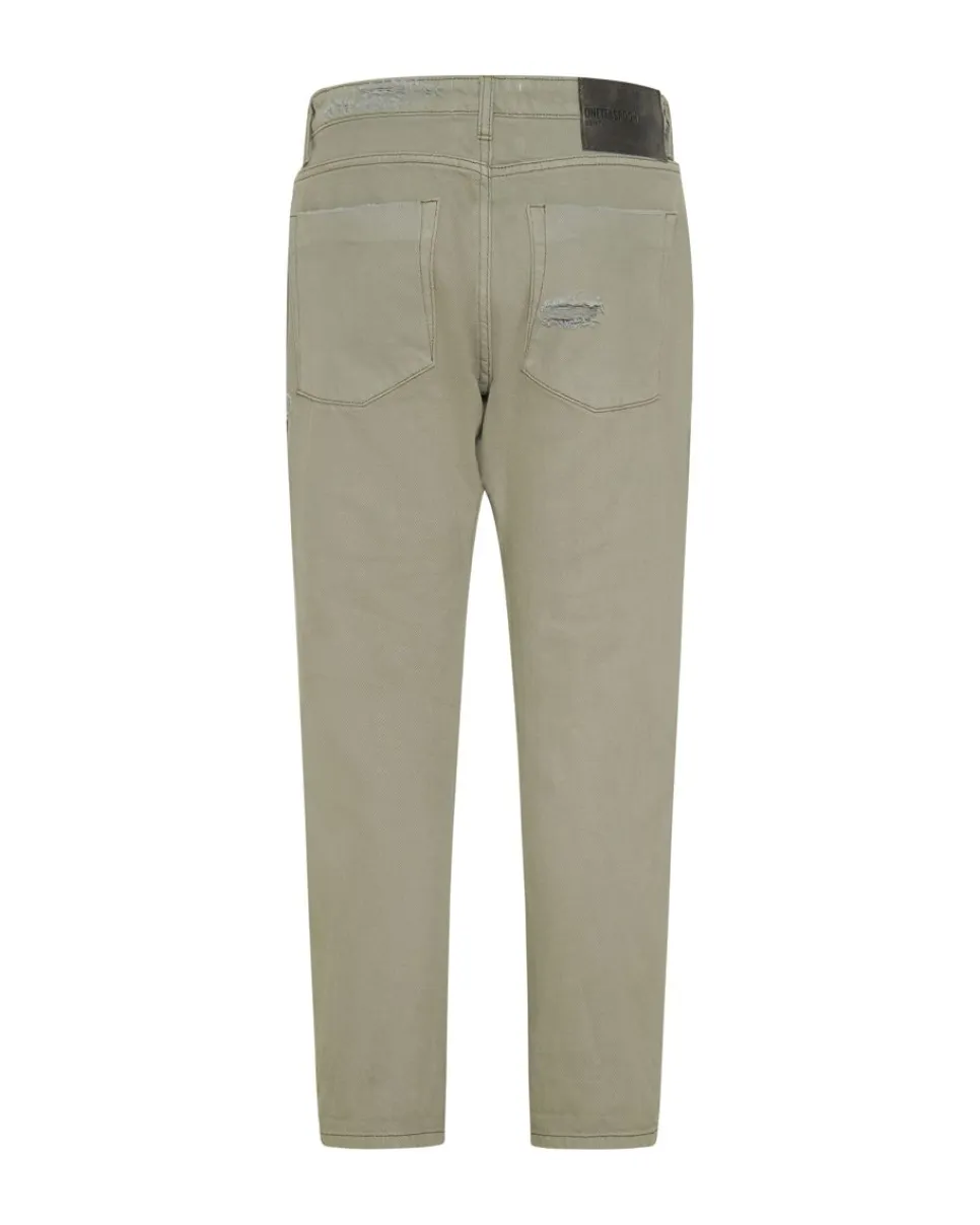 Denim Jeans|ONE TEASPOON Faded Khaki Messed Up Saints Boyfriend Jeans