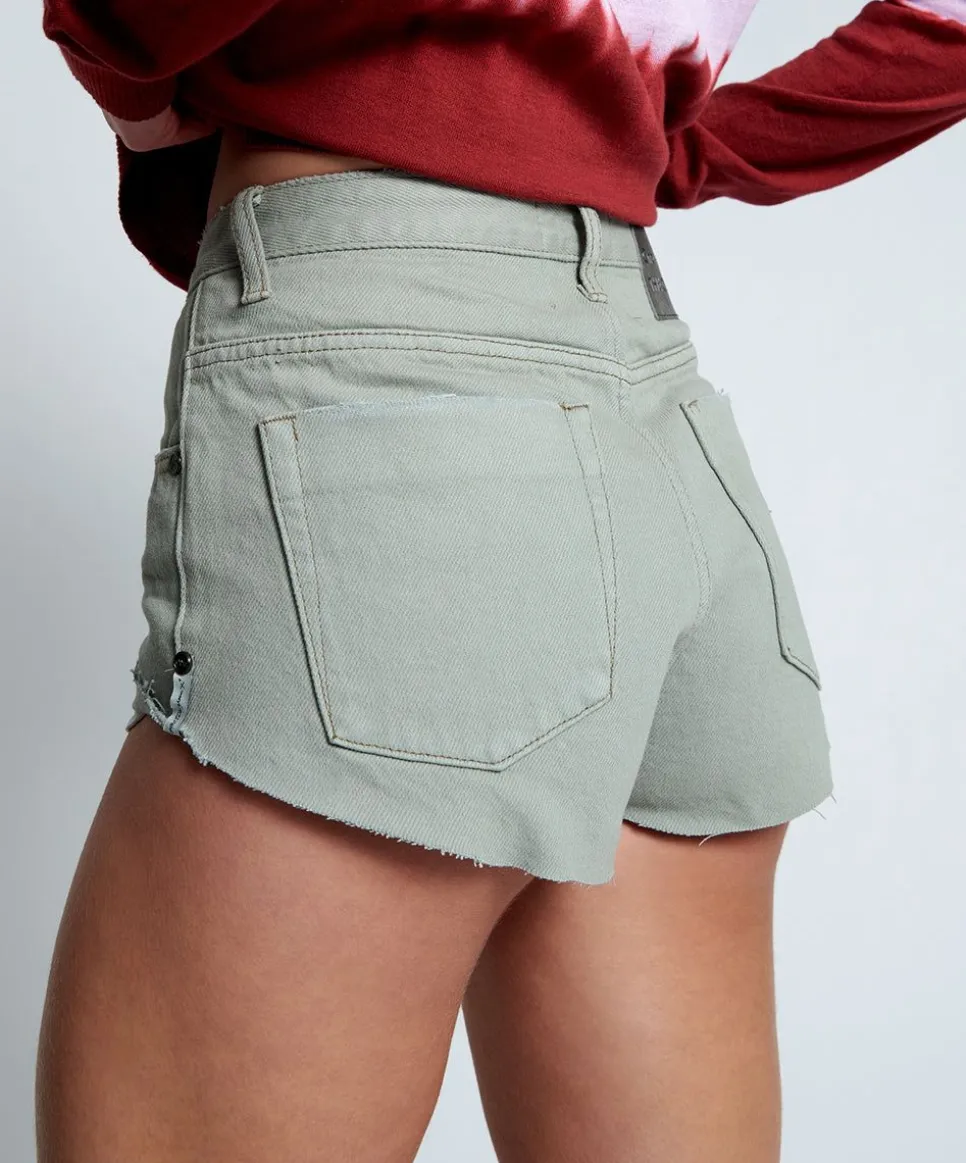 Denim Shorts|ONE TEASPOON Faded Khaki The One Shorts