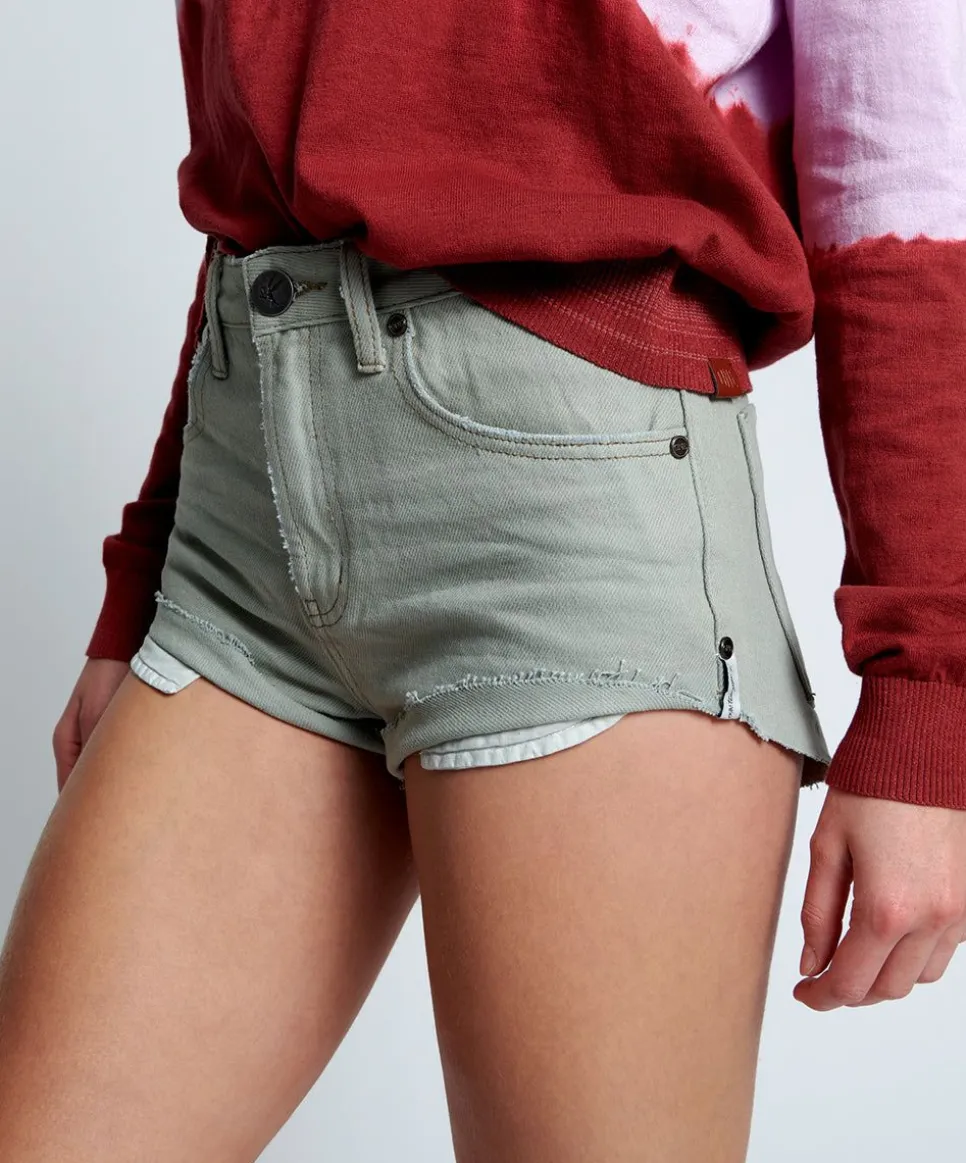 Denim Shorts|ONE TEASPOON Faded Khaki The One Shorts