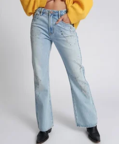 Denim Jeans|ONE TEASPOON Fleetwood Artiste Charlie Slim High Waist Flared Jeans
