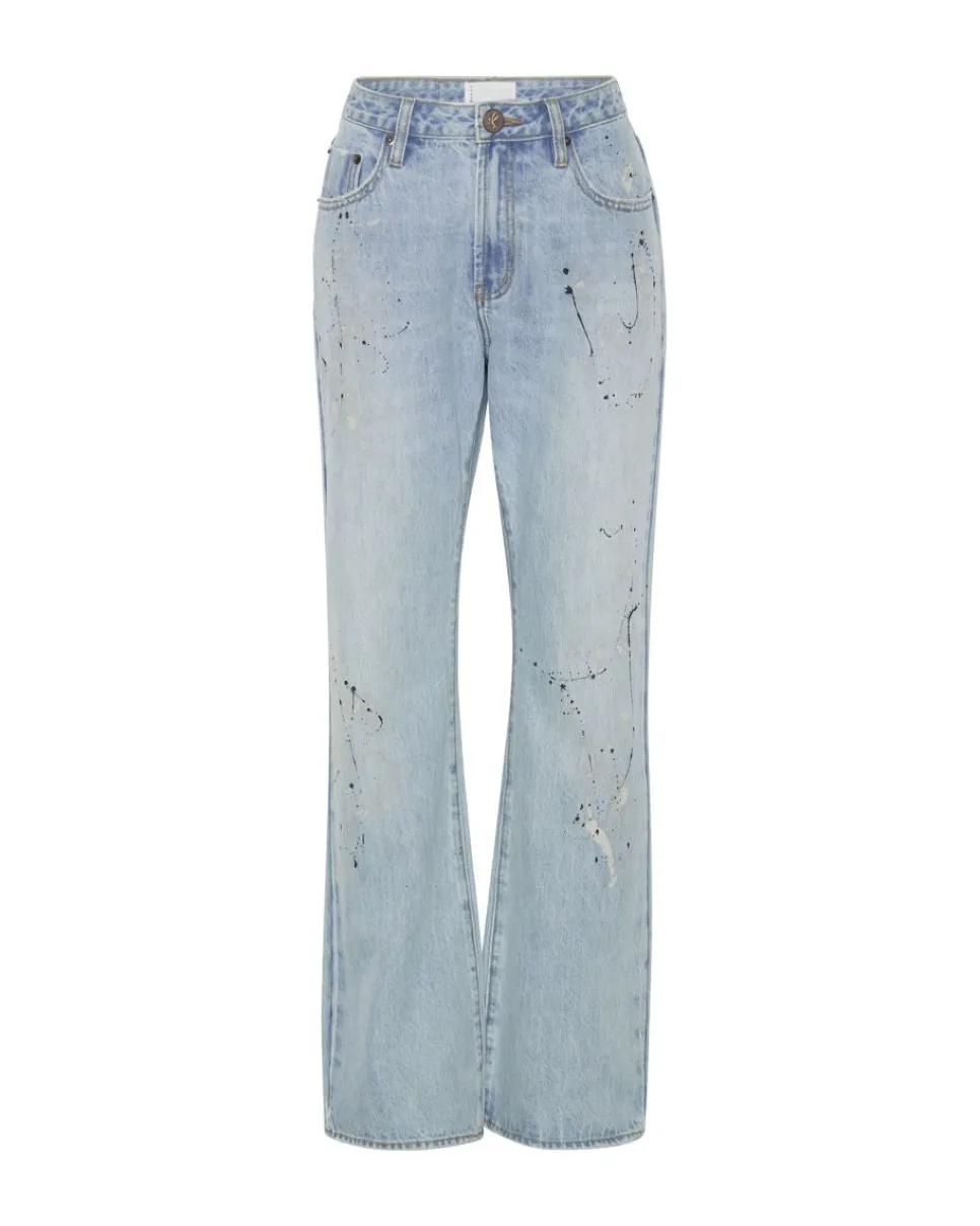 Denim Jeans|ONE TEASPOON Fleetwood Artiste Charlie Slim High Waist Flared Jeans