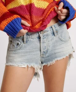 Denim Shorts|ONE TEASPOON Fleetwood Bonitas Low Waist Denim Shorts
